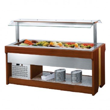 Image: Meja Buffet Pemajang Salad