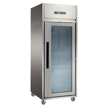 Image: Stainless Steel Glass Door Upright Chiller