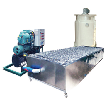 Image: Commercial Ice Block Machine With Brine Tank