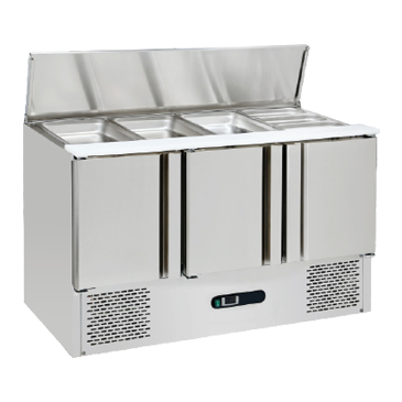 Image: Stainless Steel Under Counter Chiller For Salad