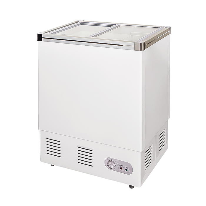 Sliding Flat Glass Freezer  SD-132P